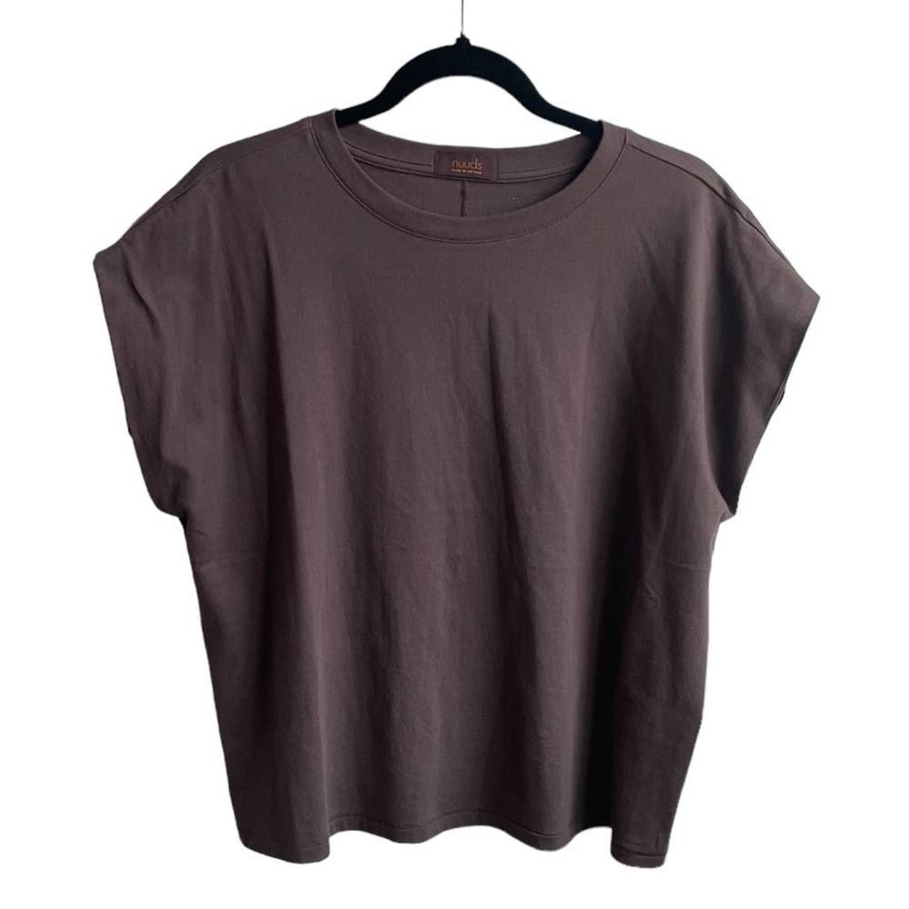 Nuuds Muscle Tee in Coffee (Small)